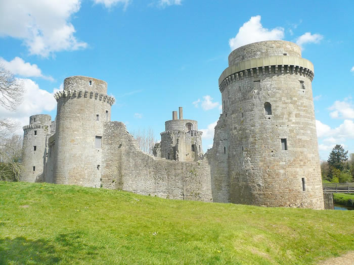 Chateau de la Hunaudaye Bretagne France